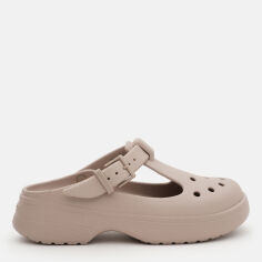 Акція на Жіночі крокси Crocs Classic Mary Jane Clog Taupe 210581-214 41-42 (M8/W10) 26 см Taupe від Rozetka