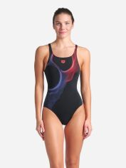 Акція на Суцільний купальник жіночий Arena Ripples Swimsuit U Back B 009500-590 40 Чорний від Rozetka