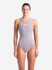 Акція на Суцільний купальник жіночий Arena Team Swimsuit Swim Pro Solid 004760-590 38 Світло-бузковий від Rozetka