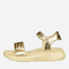 Акція на Дитячі шкіряні сандалії для дівчинки Ecco SP.1 Lite Sandal K 71217261132 28 Золотисті від Rozetka