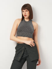 Акція на Футболка жіноча Zara 3646/280 S Срібна від Rozetka
