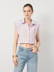 Акція на Сорочка жіноча Zara 1971/168 L Бузкова від Rozetka
