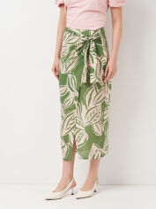 Акція на Спідниця жіноча Zara 1971/935 S Зелена від Rozetka