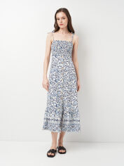 Акція на Сукня жіноча Zara 3646/624 M Синя від Rozetka