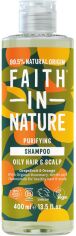 Акція на Натуральний шампунь Faith in Nature з грейпфрутом та апельсином 400 мл від Rozetka