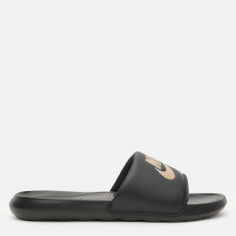 Акція на Чоловічі шльопанці для пляжу Nike Victori One Slide CN9675-006 38.5 (6US) 24 см Чорні від Rozetka