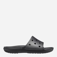 Акція на Чоловічі шльопанці для пляжу Crocs Jibbitz Classic 206121-BLK 41-42 (M8/W10) 26 см Чорні від Rozetka