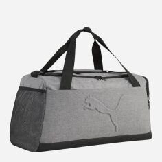 Акція на Спортивна сумка Puma Buzz Hezther S Bag 09137801 Medium Gray Heather від Rozetka