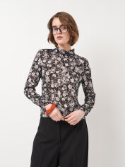 Акція на Блузка жіноча Zara 8351/241 XS Чорна від Rozetka