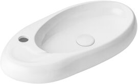 Акція на Раковина UP TREND Zeva STR4381 White Gloss від Rozetka
