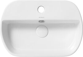 Акція на Раковина UP TREND Batumi TR4291 White Gloss від Rozetka
