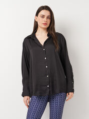 Акція на Блузка жіноча Zara 7868/739 XXL Чорна від Rozetka