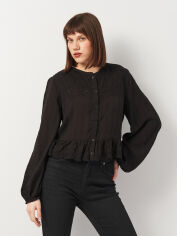Акція на Сорочка жіноча Zara 8811/048 S Чорна від Rozetka