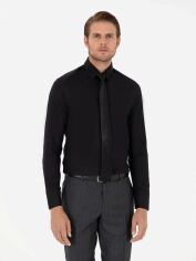 Акція на Сорочка бавовняна чоловіча Pierre Cardin G021GL004-000-2083848 M Чорна від Rozetka
