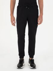 Акція на Спортивні штани чоловічі Pierre Cardin G021SZ0OP-000-2099337 XL Чорні від Rozetka