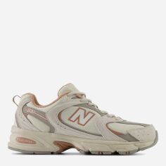 Акція на Жіночі кросівки New Balance 530 U530SMA 39.5 (6.5US) 24.5 см Бежево-теракотові від Rozetka