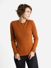 Акція на Джемпер жіночий Arber Crew-Neck Wmeis-E Long Wt W10.01.38.311 XS Коричневий від Rozetka