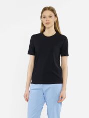 Акція на Футболка бавовняна жіноча Arber T-Shirt Wf-19 W13.01.02.400 XS Чорна від Rozetka
