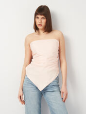 Акція на Футболка жіноча Zara 4661/196 XL Персикова від Rozetka
