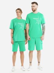 Акція на Футболка бавовняна довга чоловіча Arber T-Shirt Ff19 F13.05.30.311 XL Зелена від Rozetka