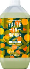 Акція на Натуральний шампунь Faith in Nature з Грейпфрутом та Апельсином 5 л від Rozetka
