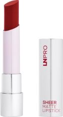 Акція на Невагома матова помада LN Pro Sheer-matte Lipstick №104 3.5 г від Rozetka