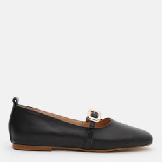 Акція на Жіночі туфлі зі шкіри Ashoes 3025 39 25 см Чорні від Rozetka