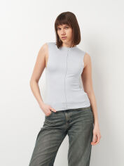 Акція на Футболка жіноча Zara 5584/303 M Сіра від Rozetka
