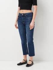 Акція на Штани жіночі Zara 3643/212 40 Темно-сині від Rozetka