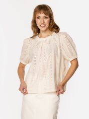 Акція на Блузка жіноча Lee Cooper Marabella-9716 L Молочна від Rozetka