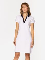 Акція на Плаття-футболка коротке літнє жіноче Lee Cooper Nola-5521 S Біле від Rozetka