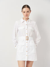 Акція на Сукня жіноча Zara 3233/964 XL Біла від Rozetka