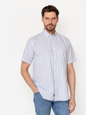 Акція на Сорочка бавовняна літня чоловіча Lee Cooper New Tenby2-KL32 XL Блакитна від Rozetka