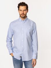 Акція на Сорочка бавовняна чоловіча Lee Cooper New Tenby-KL16 M Блакитна від Rozetka