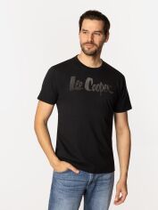 Акція на Футболка бавовняна довга чоловіча Lee Cooper Hit2-1160 2XL Чорна від Rozetka