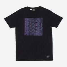 Акція на Футболка бавовняна довга чоловіча WeSC XAZ420971UJSR M Чорна від Rozetka