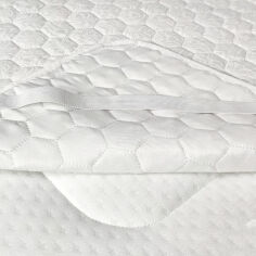 Акція на Наматрасник хлопковый с резинками по углам Cotton Eurosleep нестандартный , цена за м.кв. від Podushka
