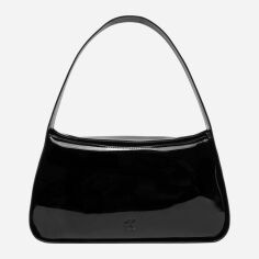Акція на Сумка багет жіноча середня Calvin Klein K60K613045-BEH Чорна від Rozetka