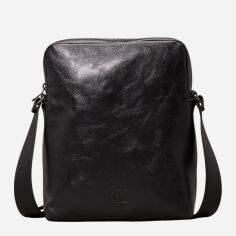 Акція на Сумка планшет чоловіча середня Calvin Klein K50K512987-BEH Чорна від Rozetka
