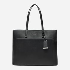 Акція на Сумка шопер жіноча Calvin Klein K60K613086-BEH Чорна від Rozetka