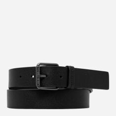 Акція на Ремінь чоловічий з натуральної шкіри Calvin Klein K50K512648-BEH 100 см Чорний від Rozetka
