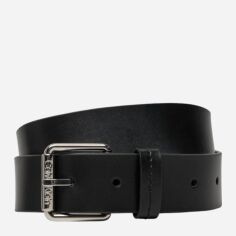 Акція на Ремінь чоловічий з натуральної шкіри Calvin Klein K50K512650-BEH 100 см Чорний від Rozetka
