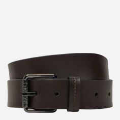 Акція на Ремінь чоловічий з натуральної шкіри Calvin Klein K50K512650-GE7 100 см Темно-коричневий від Rozetka