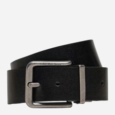 Акція на Ремінь чоловічий з натуральної шкіри Calvin Klein Jeans K50K512083-0GT 105 см Чорний від Rozetka