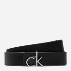Акція на Ремінь жіночий з натуральної шкіри Calvin Klein K60K613074-0GJ 85 см Чорний від Rozetka