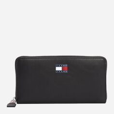 Акція на Гаманець жіночий для карток Tommy Hilfiger AW0AW16975-BDS Чорний від Rozetka