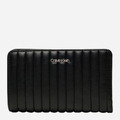 Акція на Гаманець жіночий для карток Calvin Klein K60K613063-BEH Чорний від Rozetka