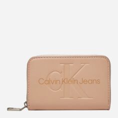 Акція на Гаманець жіночий Calvin Klein Jeans K60K612255-TFQ Світло-рожевий від Rozetka