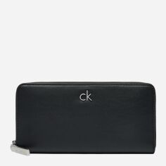 Акція на Гаманець жіночий для карток Calvin Klein K60K612850-BEH Чорний від Rozetka