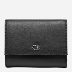 Акція на Гаманець жіночий для карток Calvin Klein K60K612851-BEH Чорний від Rozetka